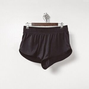 GAME by Universal Standard Lorelai Lounge Easy Casual Volley Shorts Black  XS‎